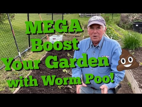 Enriching a Garden with Worm Castings