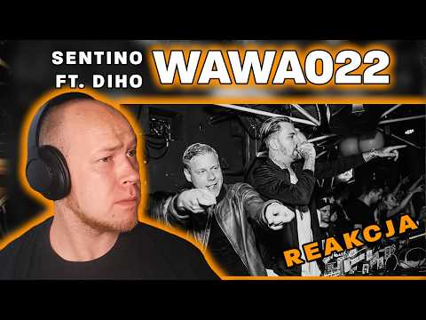 Metal słucha rapu🎧SENTINO x DIHO - WAWA022⌛SkopzzoR REAKCJA