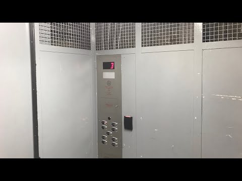 1930 Otis (Mod by MontgomeryKONE/Schindler) Traction Service Elevator at Marine Bldg in Vancouver BC