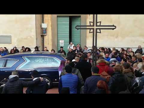 Funerale Giuseppe Marchesano, ucciso a Casteldelbosco di Montopoli Valdarno in provincia di Pisa