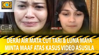 Download lagu DERAI AIR MATA LUNA MAYA & CUT TARI NGEMIS MINTA MAAF ATAS KASUS VIDEO SEGGS A$U$1L4 -CEK & RICEK mp3