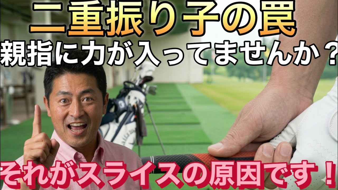  二重振り子を意識するとスライスする残酷な理由【脳科学で解説】