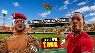 Inside Ibrahim Traoré's Rebuilt Burkina Faso National Stadium 🇧🇫 | Exclusive Tour