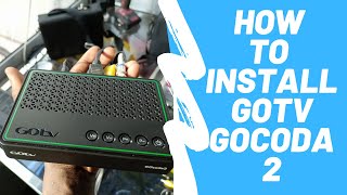 How To Install Gotv Decoder And GOtv Antenna