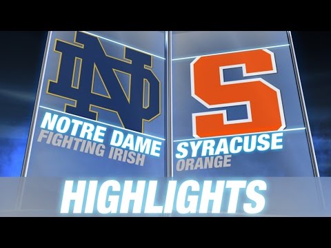 Notre Dame vs. Syracuse | 2014 ACC Football Highlights