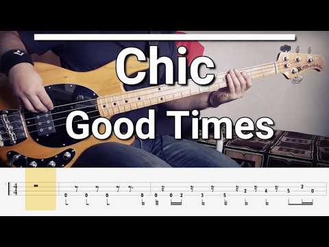 Chic - Good Times/Rapper's Delight (Bass Cover) Tabs