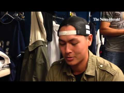 Captains starting pitcher Mitch Brown is an avid hunter. He's especially fond of deer hunting with a