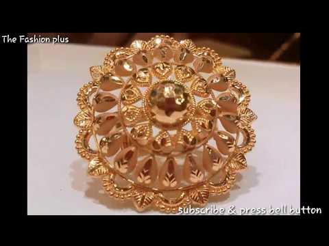gold ring design for bride