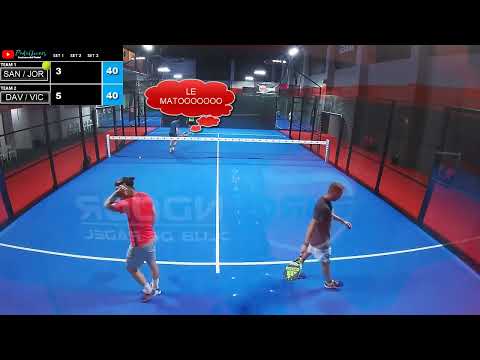 😭Can they beat us easily? 👉 Amateur Padel Match on the EUROINDOOR COURT 📹