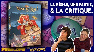 VIVE LE ROI - La règle, la partie, la critique - Au cachot !