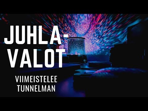 Juhlavalot kotiin ja isoihin saleihin.