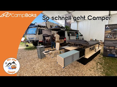 Mach dein Fahrzeug zum Camper mit der CampBoks