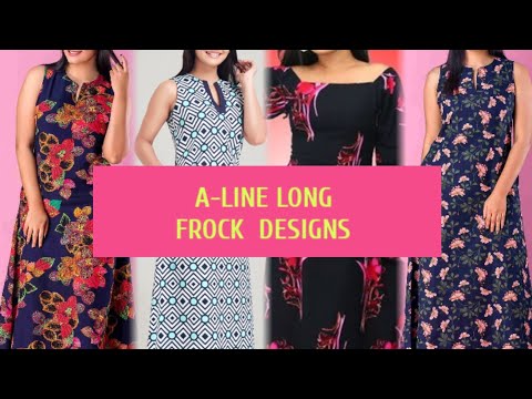 A-line long frocks designs 2022❤️ #frockdesigns #newfrocks #2022 #trendyfashion