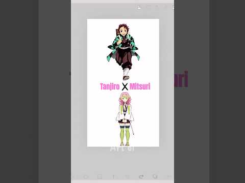 Tanjiro x Mitsuri Demonslayer fusion    | #demonslayer #mitsurikanroji #tanjiro