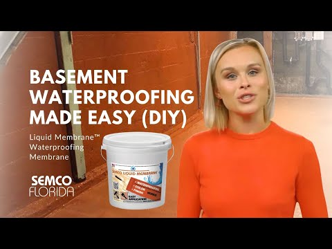 Basement Waterproofing Made Easy with SEMCO Liquid Membrane