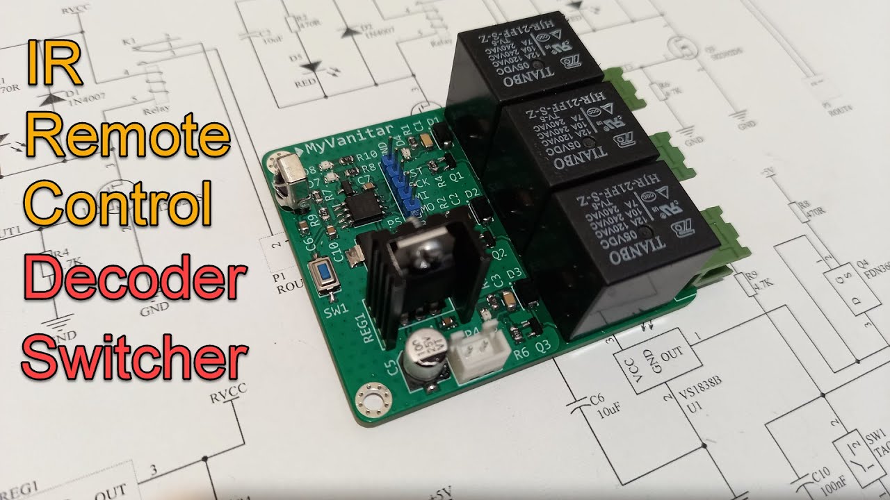 Infrared Remote Control Decoder & Switcher Board - element14 Community