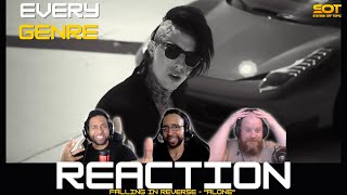 First Reaction To - Falling In Reverse - &quot;Alone&quot; | #fallinginreversealone | StayingOffTopic