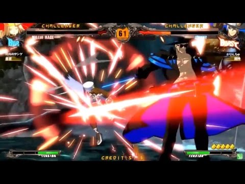 GGXrdR 4/23/16 - Woshige (Millia) vs Karinchu (Johnny)