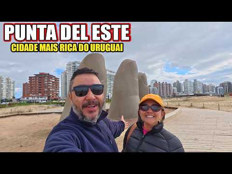 COMO É PUNTA DEL ESTE - A CIDADE DOS RICOS DO URUGUAI #Vlog