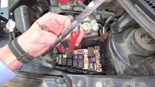 2008 Honda Fit Headlight Fuses & Relay