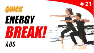 2 Minute Energy Break with Gilad | Abs