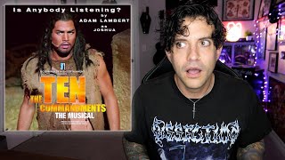 Adam Lambert - Is Anybody Listening? REACTION