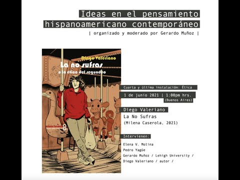 Conversación IV. Diego Valeriano. La no sufras. Junio de 2021.