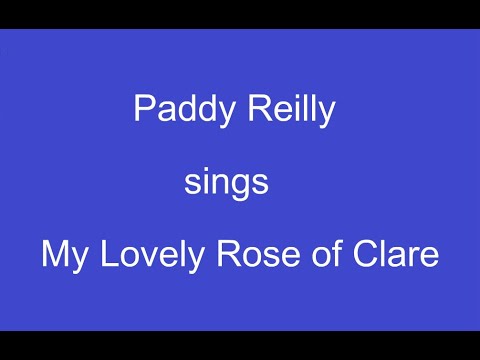 My Lovely Rose Of Clare+OnScreen Lyrics -- Paddy Reilly