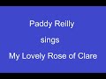 My Lovely Rose Of Clare+OnScreen Lyrics -- Paddy Reilly