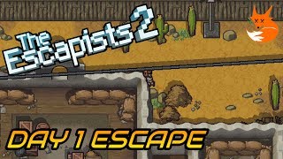 RATTLESNAKE SPRINGS DAY 1 ESCAPE (Zip It Up) | The Escapists 2 [Xbox One]