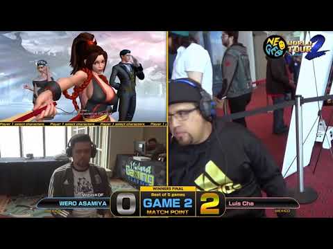 NGWT S2 Milwaukee Stop - KOF XIV Gran Final Wero Asamiya vs Luis Cha