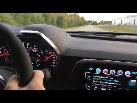 2017 Camaro ZL1 Acceleration 0-180kmh