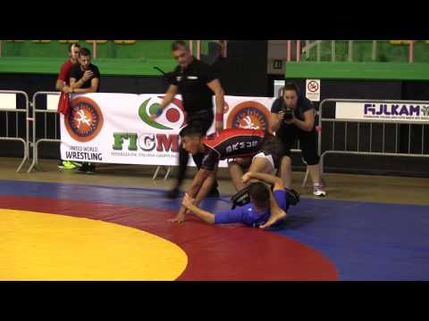 EGC2016 - GRAPPLING 71KG BELECCIU (ROU) vs SABIA (ITA)
