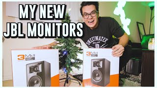 Video thumbnail for My New Studio Monitors! (JBL 306P MKII 6.5" Monitors) by DavidColaDrums