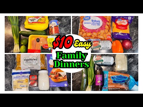 $10 Budget Meals To Start Off 2026‼️ ✨Eating Good Without Spending A Fortune✨