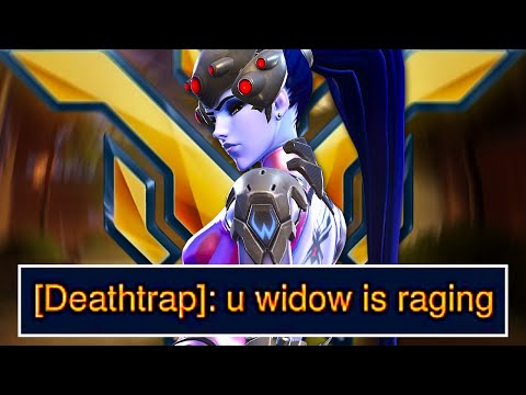 What PEAK Widowmaker Gameplay looks like in Top 500 | Overwatch 2