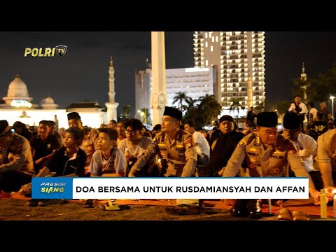 KAPOLDA KEPRI HADIRI DOA BERSAMA DAN NYALAKAN LILIN UNTUK 2 DRIVER OJOL YANG GUGUR