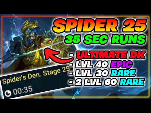 THIS SPIDER 25 SPEED TEAM IS LIKE CHEATING! | RAID Shadow Legends