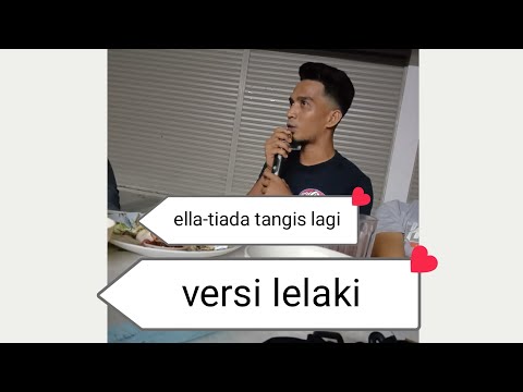 Ella - tiada tangis lagi karaoke by Sabry..