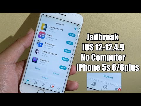 How to Jailbreak iOS 12.4.9 & Install Sileo No Computer