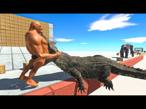 Be Fast and Cross the Bridge - Animal Revolt Battle Simulator