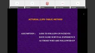 Biostatistics lecture 11 continued SURVIVAL ANALYSIS 20201212 0606 1