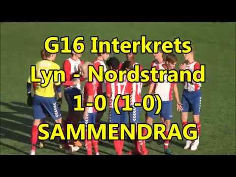 G16 Interkrets: Lyn - Nordstrand 1-0. SAMMENDRAG