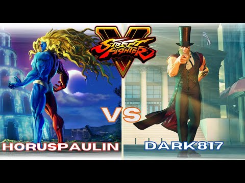 HorusPaulin (Gill) vs DARK817-PC (G) Ranked Match Set (Street Fighter 5 Champion Edition)