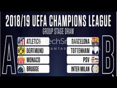 Champions League Draw 2018/19 Champions League Draw 2018/19