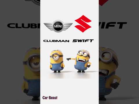 Mini cooper Clubman Vs Suzuki Swift funny#car #automobile #asmr #tiktok #money #fyp #suzuki #mini