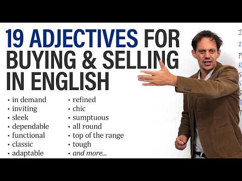 Professional English Vocabulary for Sales