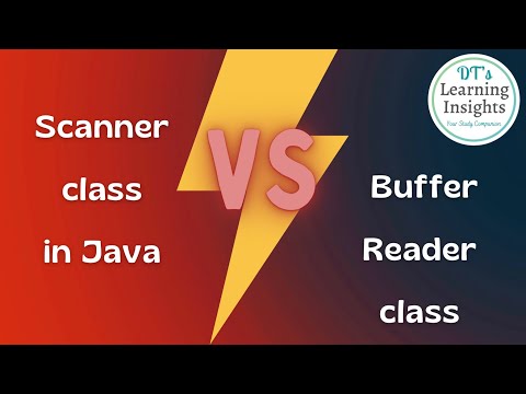 Scanner Class Vs Bufferreader In Java Dtslearninginsights Javaprogramming