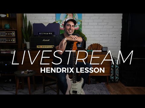 The Secrets To Playing Rhythm Guitar Like Jimi Hendrix - Plus Tone Tips  - Livestream and Q&A