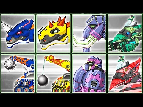 Dino Robot Corps #10: Dark Euoplo & Transformers | Eftsei Gaming
